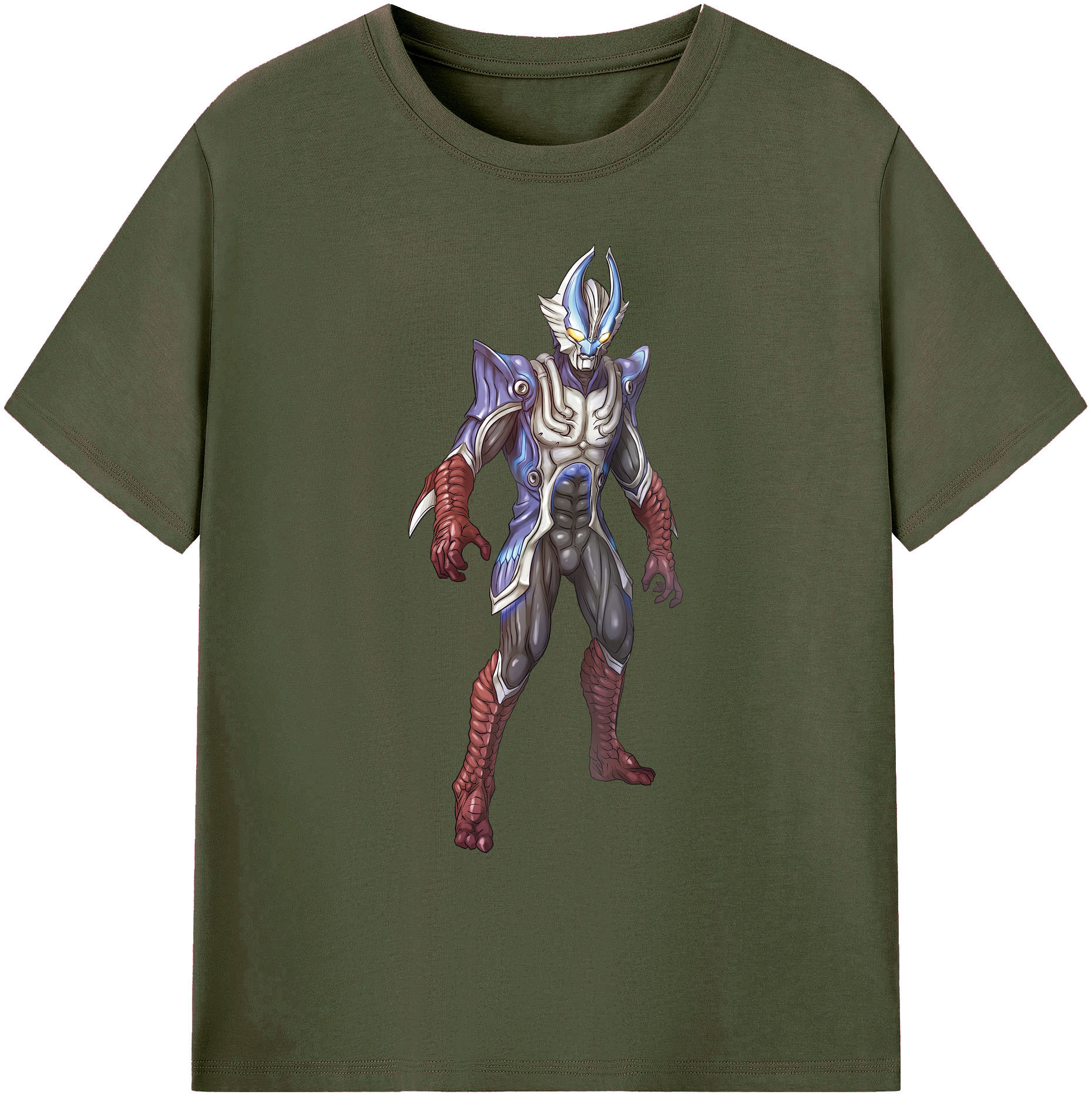 （画像用） ウルトラマン Ultraman 綿100％ メンズ半袖Tシャツ｜肌触りやわらか＆通気性